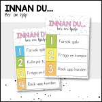 COLOR: innan du ber om hjälp - bild 1