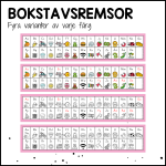 COLOR: Bokstavsremsor - bild 2