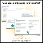 MÅL I SVENSKA OCH MATEMATIK (ÅR 1 – 3) - bild 4