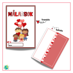 Målarbok – Alla Hjärtans Dag - bild 4