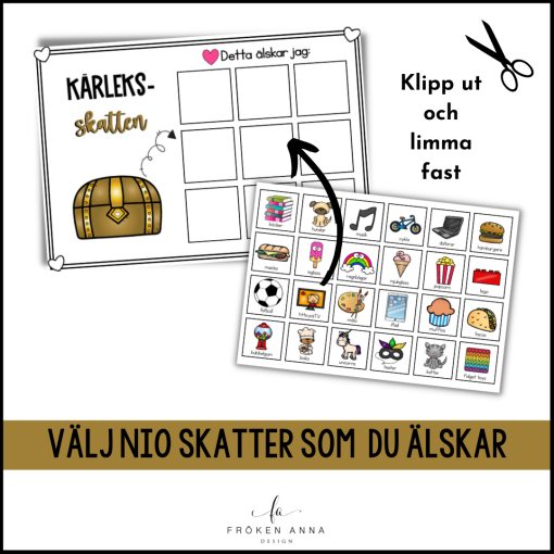 Kärleksskatten - en kreativ övning med statistik