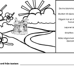 Läs och färglägg – 11 arbetsblad - bild 5