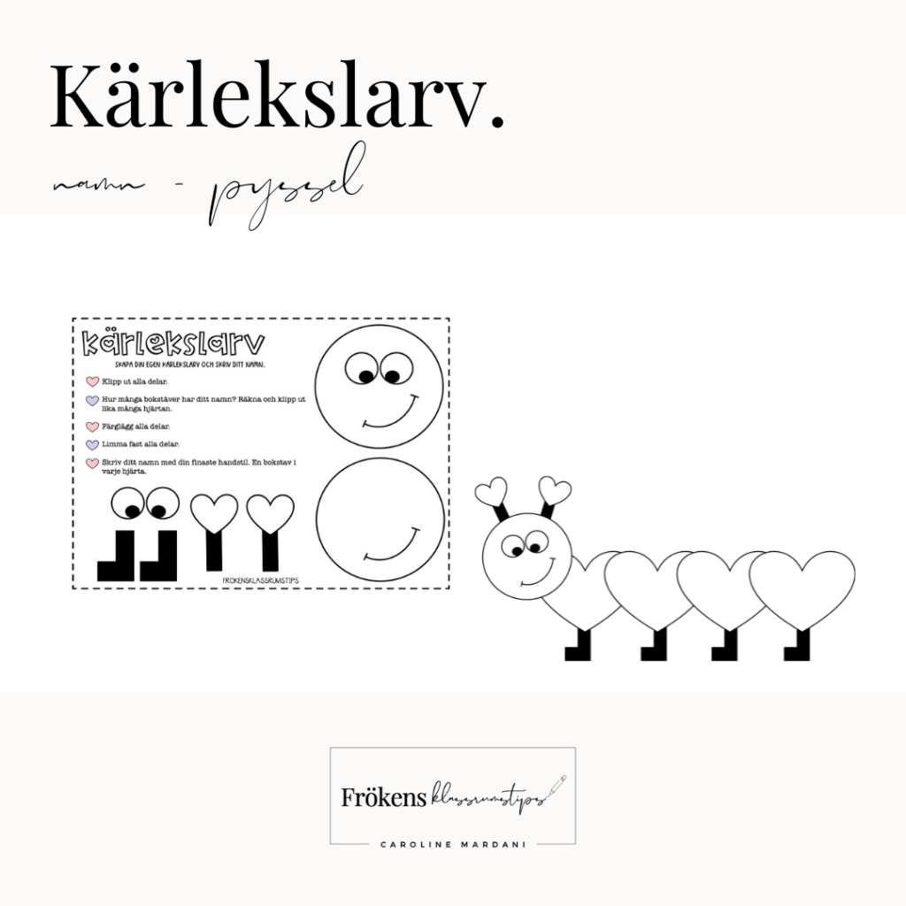 Kärlekslarv – namn