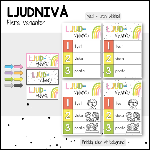 COLOR: ljudnivå