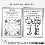 En bra kompis / Vänliga veckan arbetshäfte - bild 4