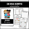 En bra kompis / Vänliga veckan arbetshäfte