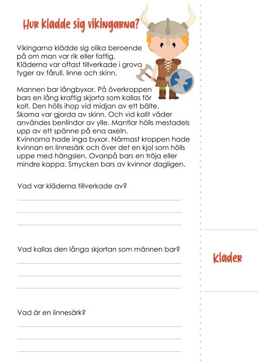 Flikbok - Vikingatiden