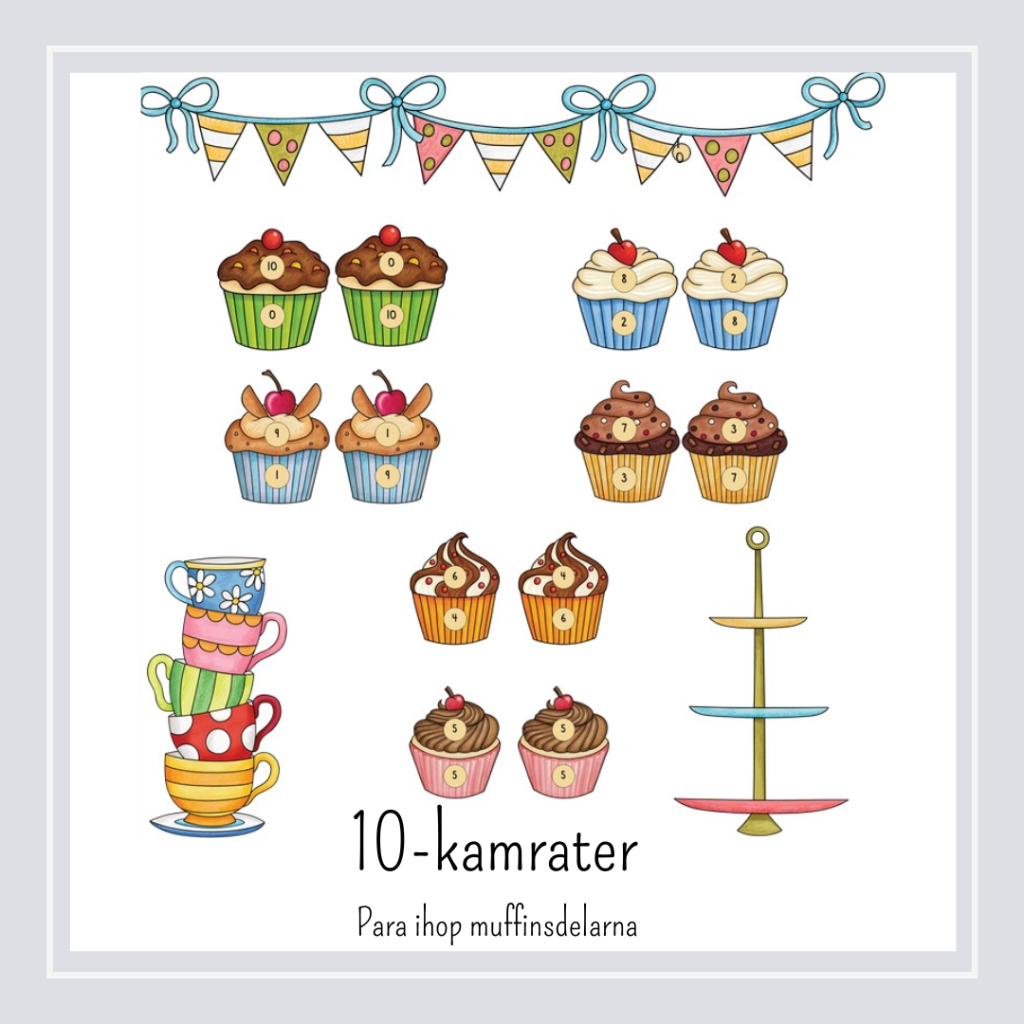 10-kamrater muffins