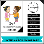 Svenska för nyanlända! Steg 1: Presentationer - bild 1