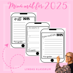 My goals 2025 – Mina mål - bild 2