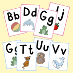 Väggalfabet och alfabetsposters - bild 2