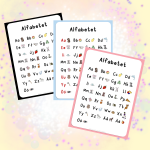 Väggalfabet och alfabetsposters - bild 4