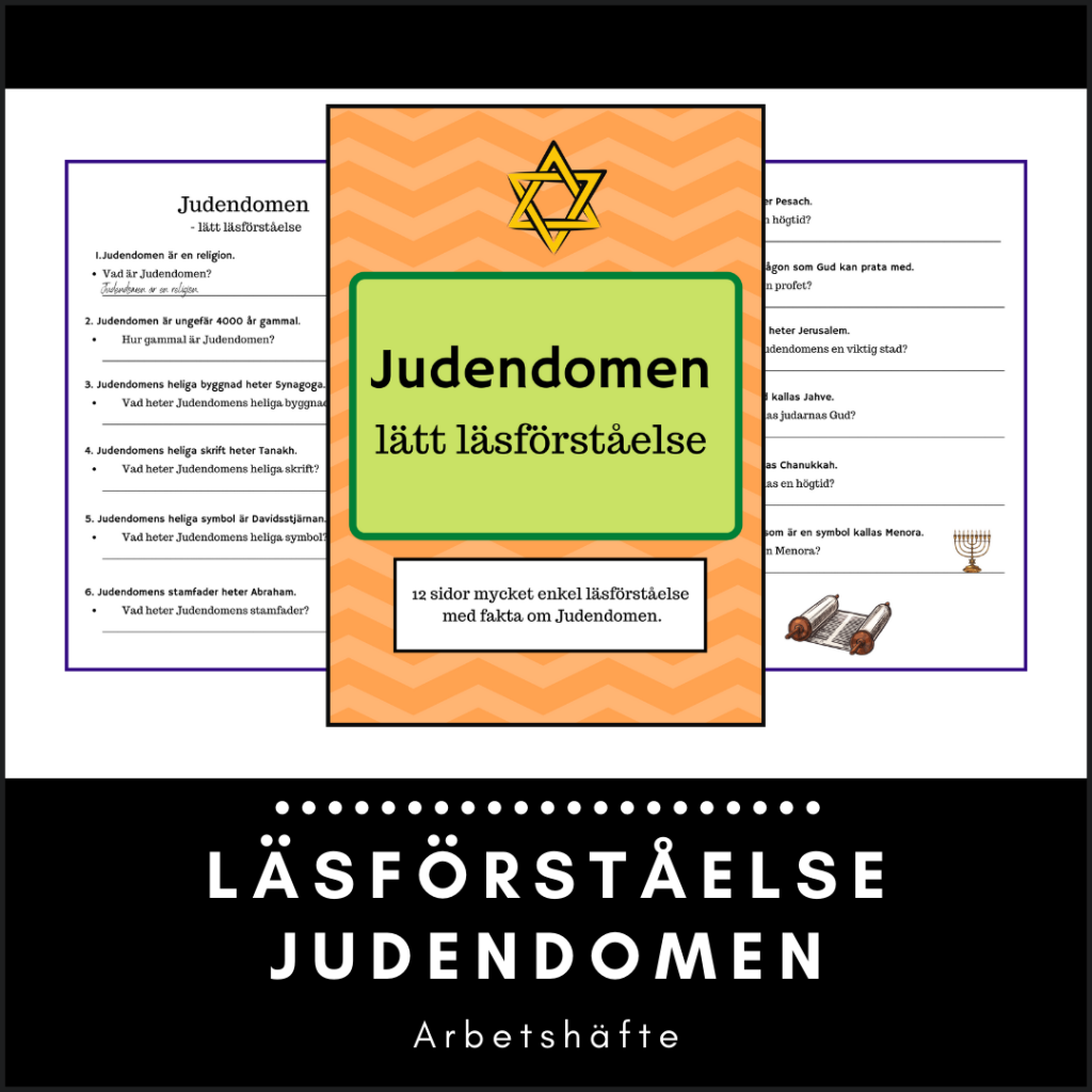 Judendomen: Väldigt enkel läsförståelse