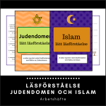 Väldigt enkel läsförståelse: Islam och Judendomen (PAKETPRIS!) - bild 1