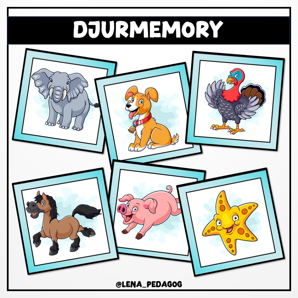 Djurmemory (uppdaterat)