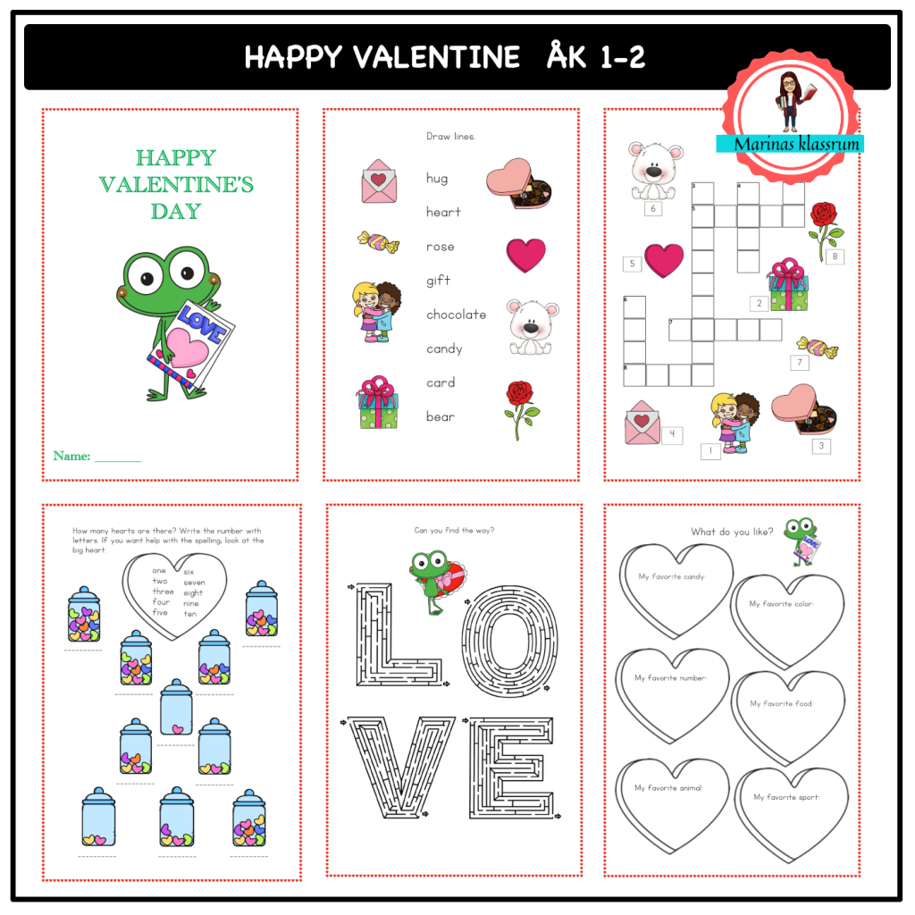 Happy Valentine’s Day åk 1-2