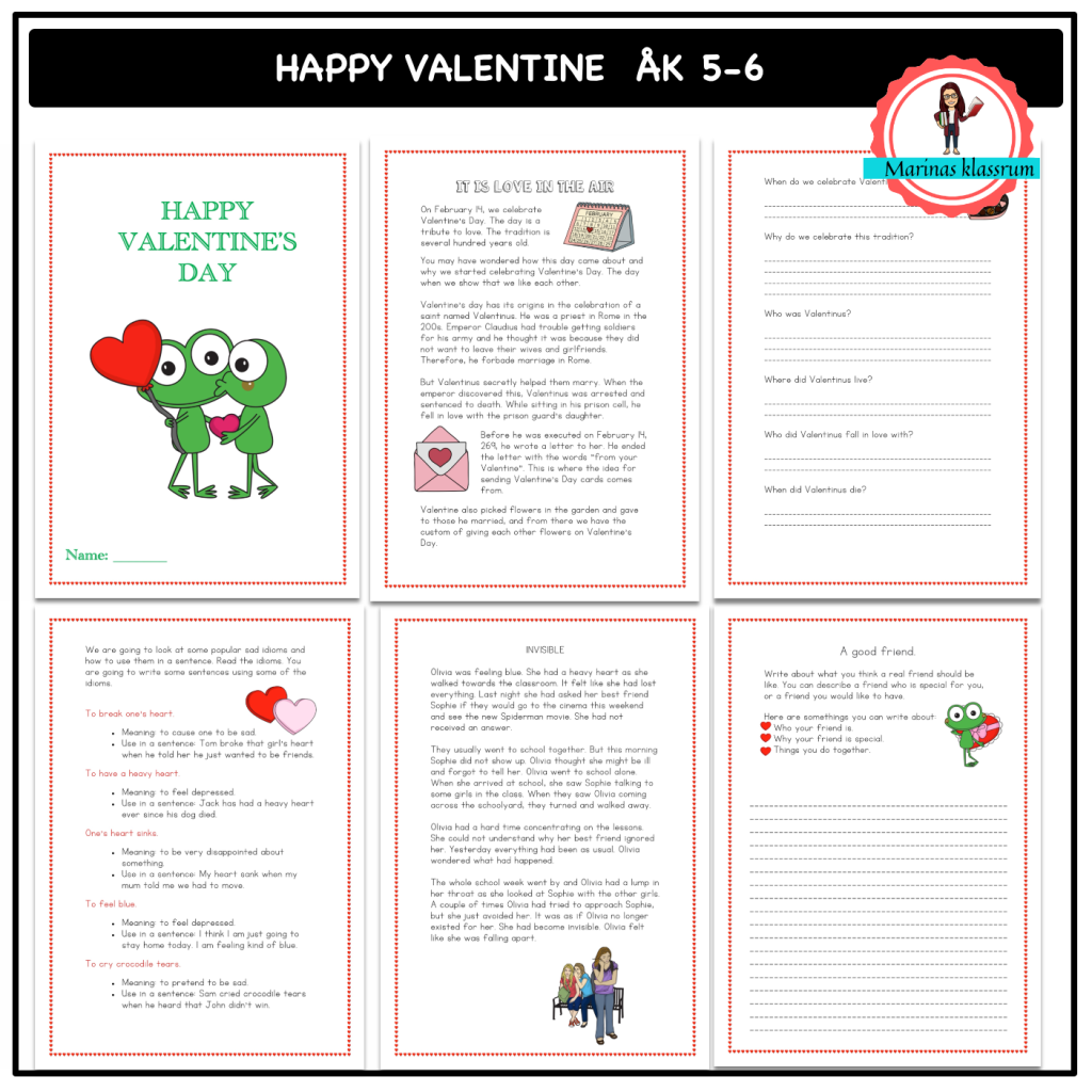 Happy Valentine’s Day åk 5-6