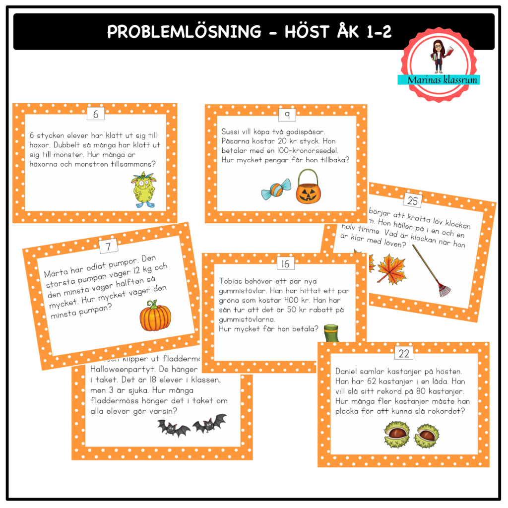 Problemlösning HÖST åk 1-2