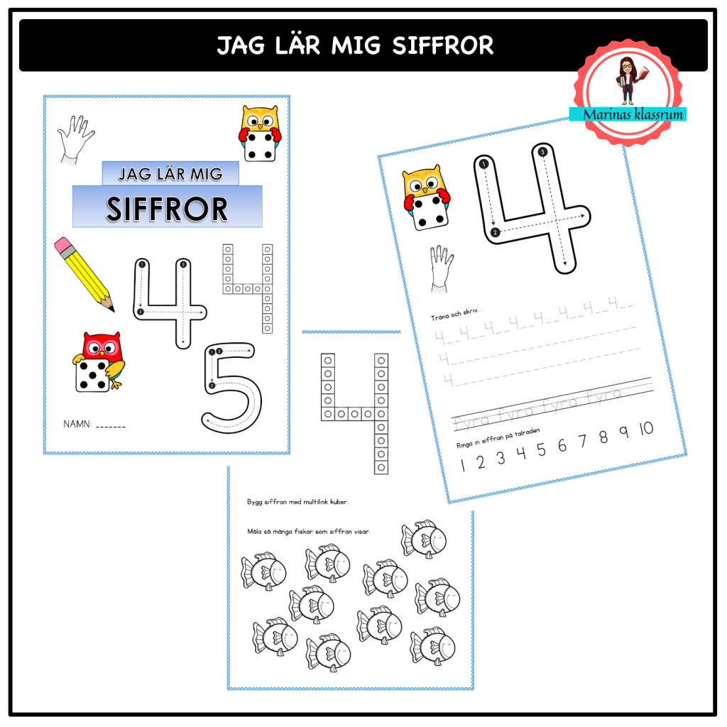 Jag lär mig siffror