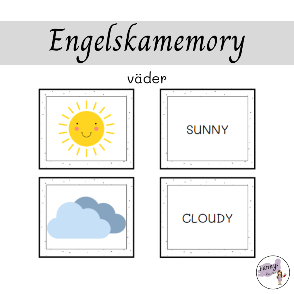 Engelskamemory väder
