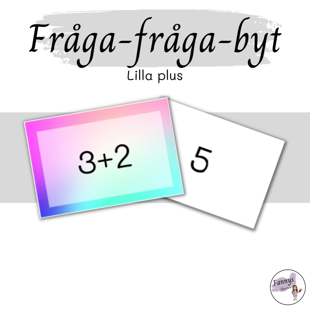 Fråga-fråga-byt addition 0-10