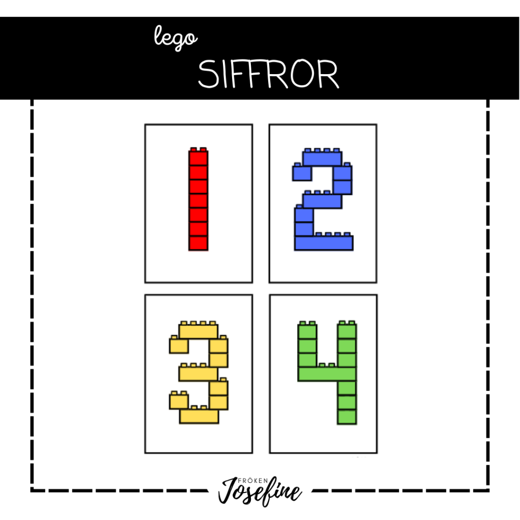Siffror Lego