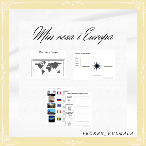 Min resa i Europa