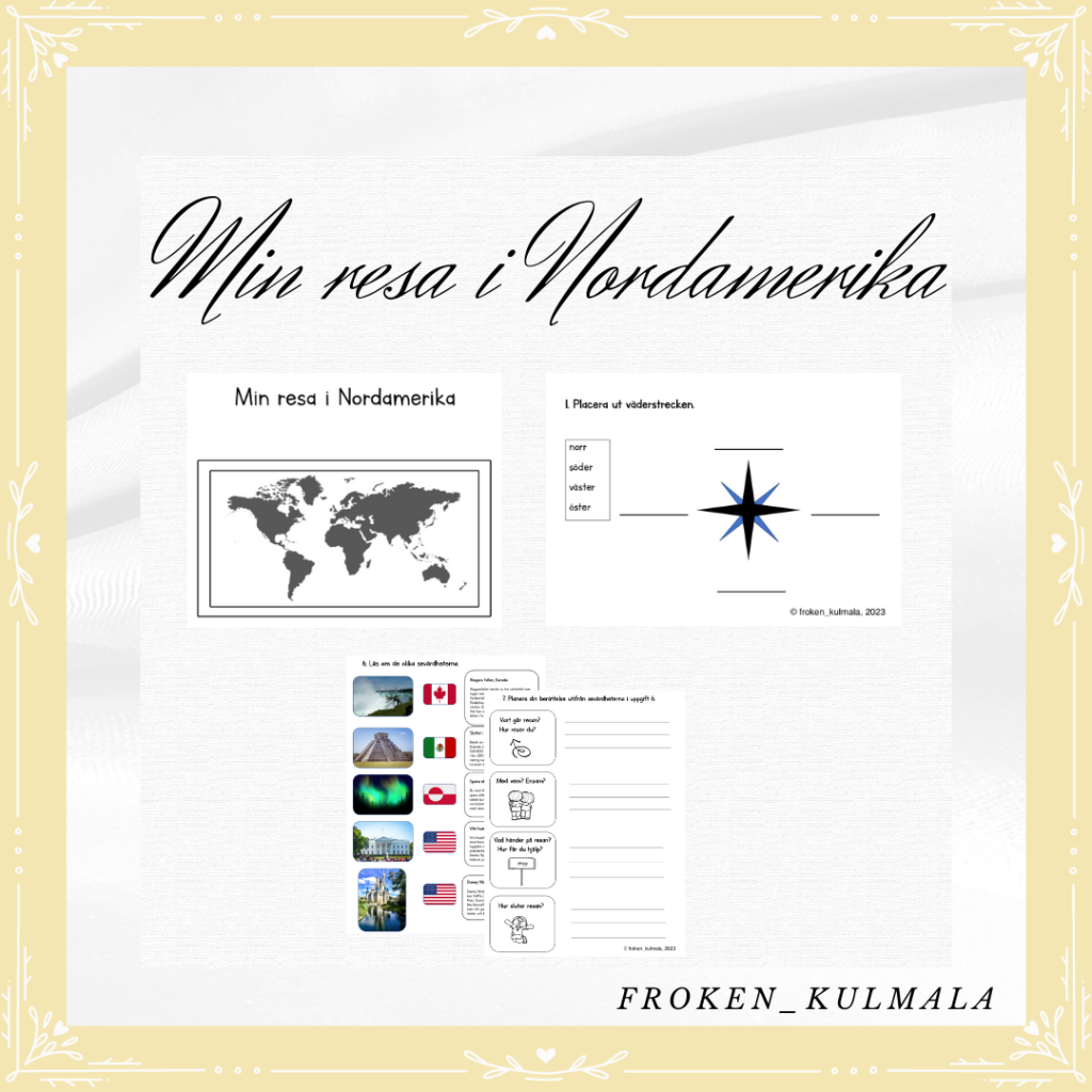 Min resa i Nordamerika