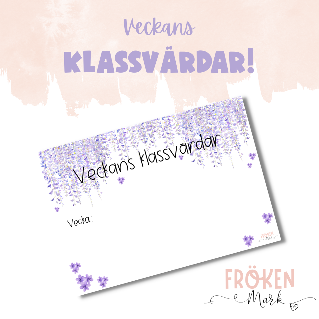 Veckans klassvärdar (Vår)