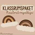 Klassrumspaket – neutral regnbåge - bild 1