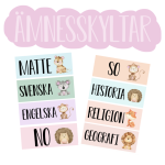 Klassrumspaket – djurtema - bild 3