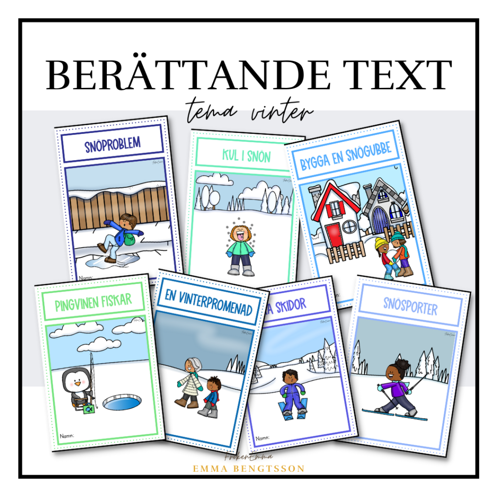Berättande text: tema vinter