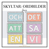 Skyltar: ordbilder färg