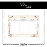 Sexfältare och VÖL-tabell - bild 3