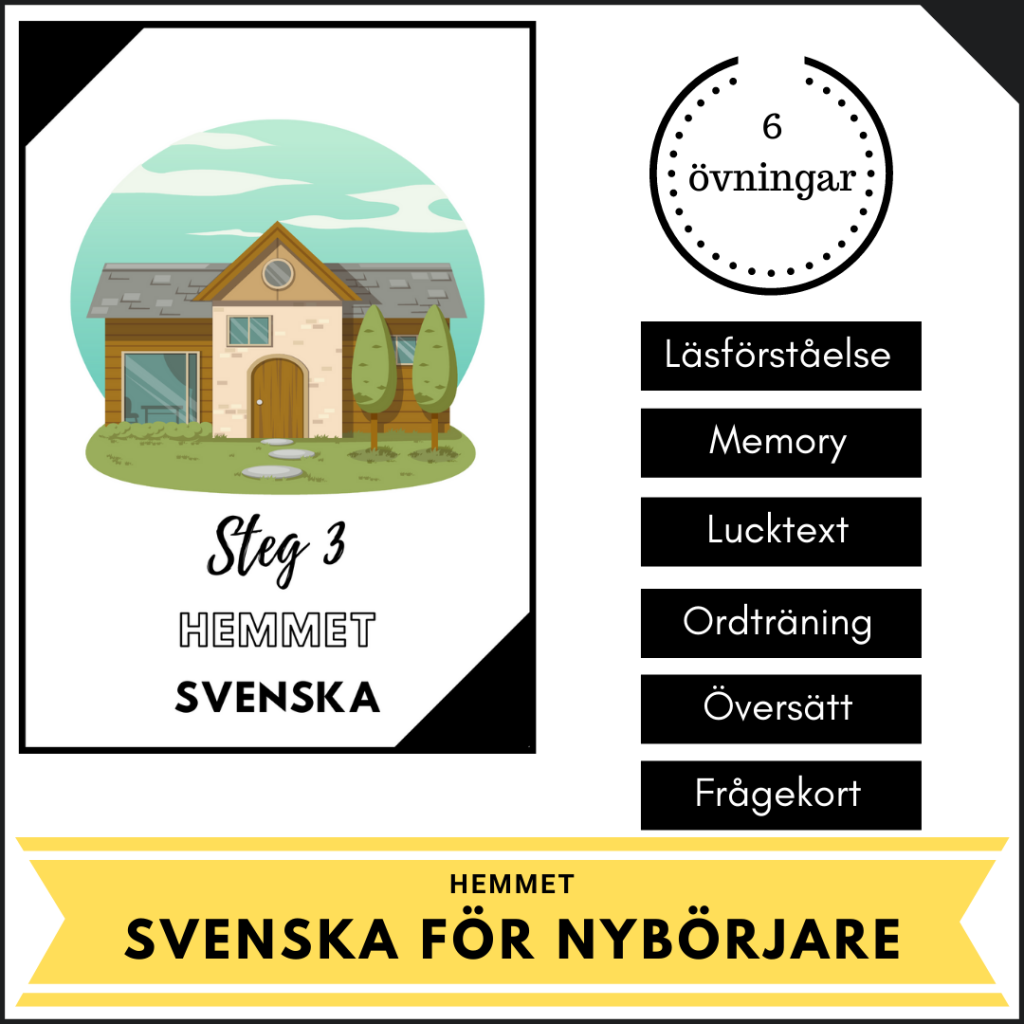 Svenska för nyanlända! Steg 2: Hemmet