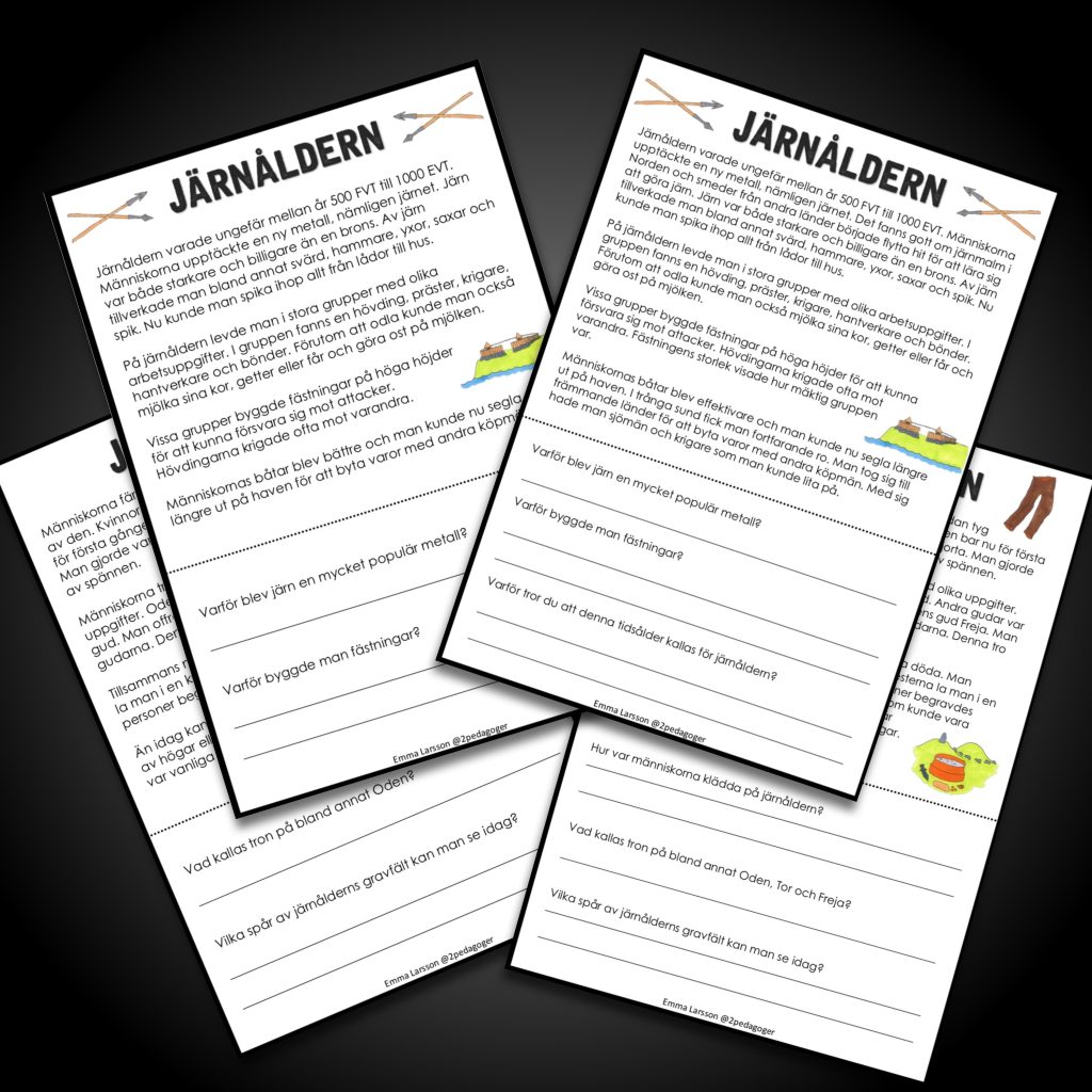 Järnåldern – Läsförståelse