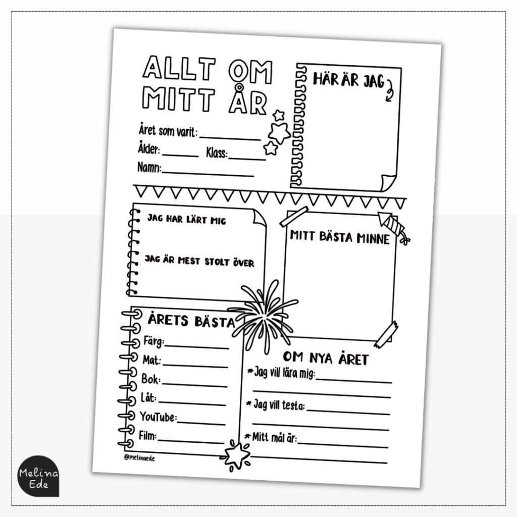Allt om mitt år – nytt år