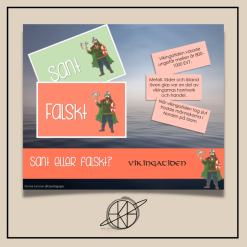 Sant eller falskt? - Vikingatiden