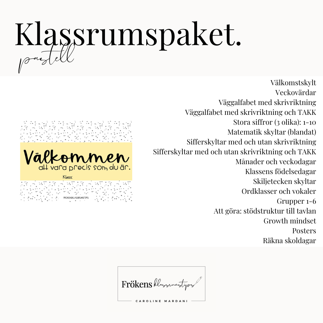 Klassrumspaket