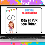 Tokiga teckningar - bild 1