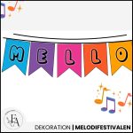 Vimpel Melodifestivalen / Mello - bild 2