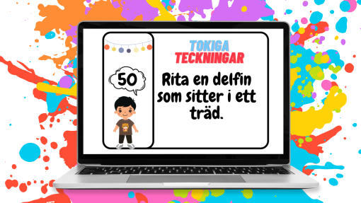 Tokiga teckningar