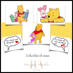 Poster: Citat från Nalle Puh - bild 2