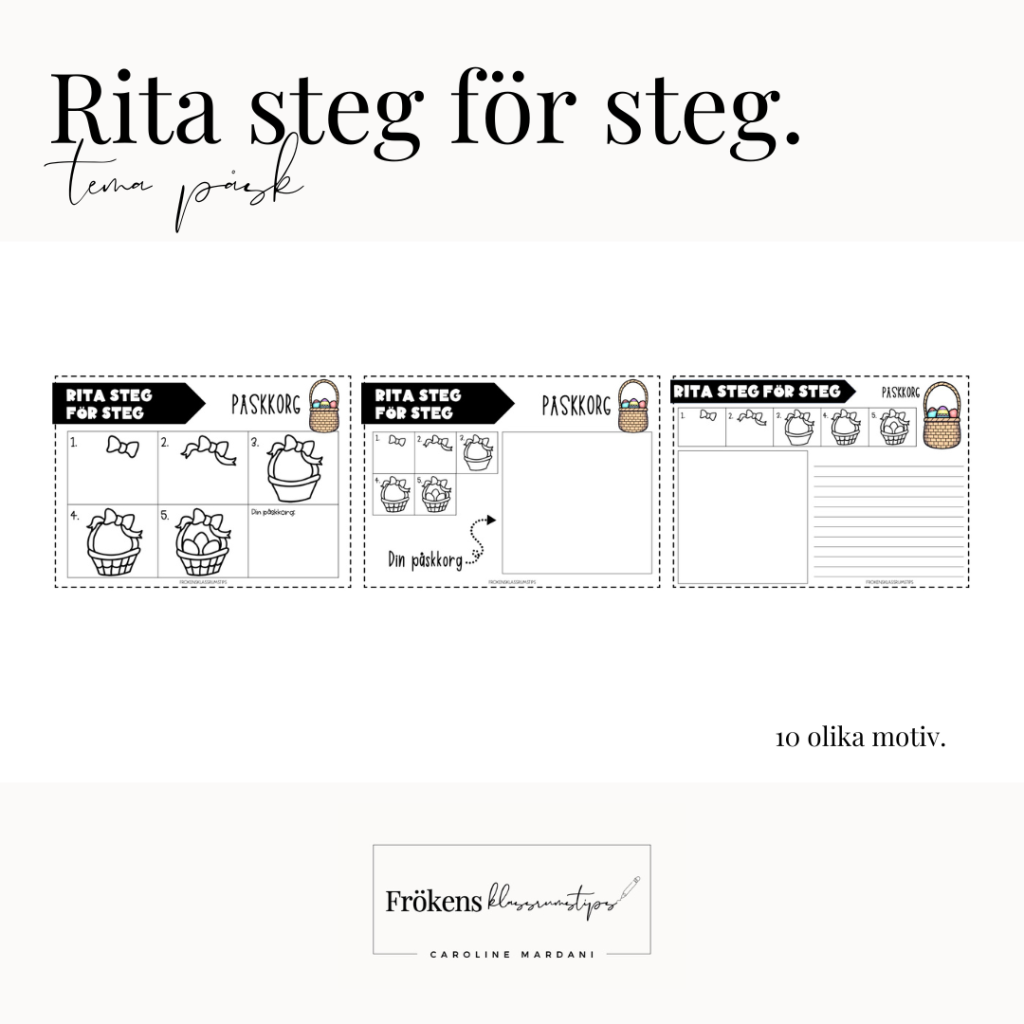 Rita steg för steg – tema påsk