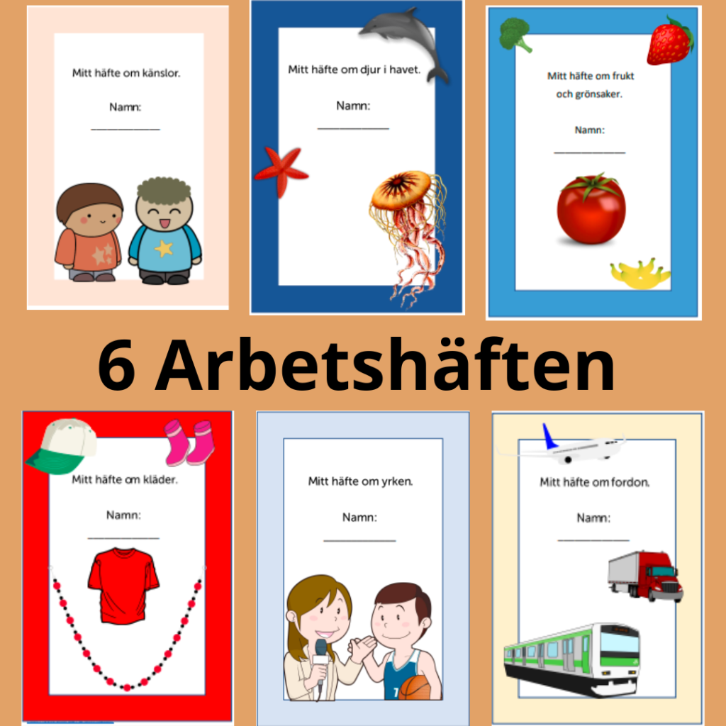 6 Arbetshäften