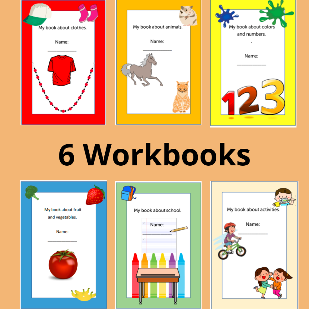 6 workbooks