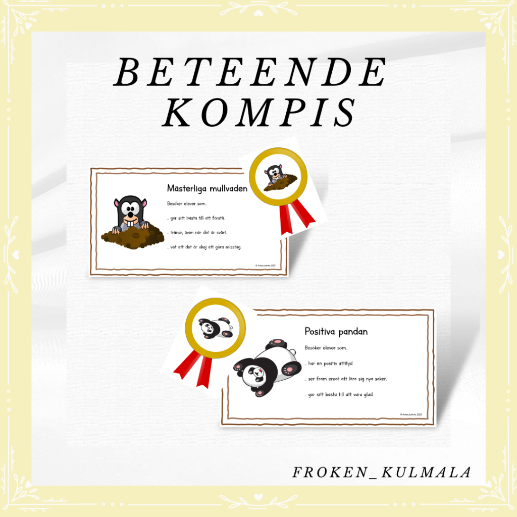 Beteende-kompisar