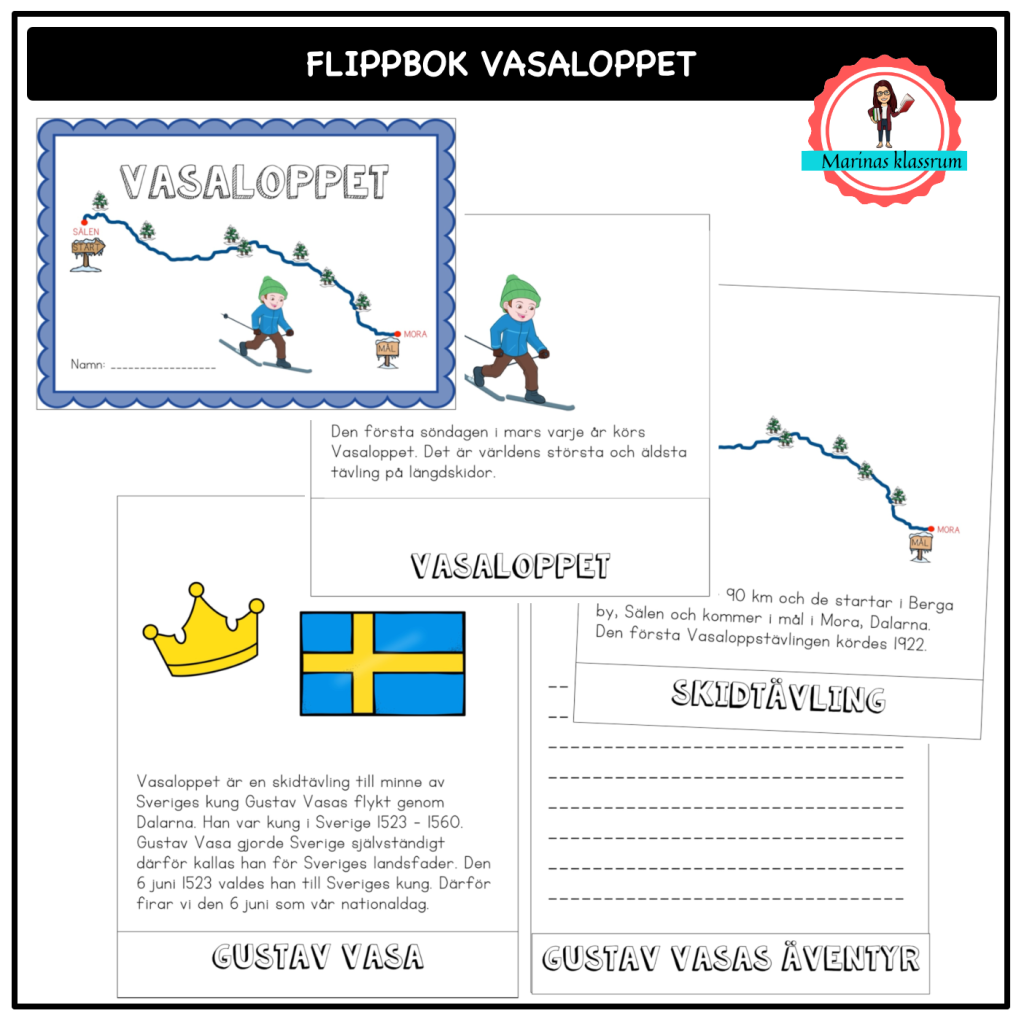 Vasaloppet flippbok
