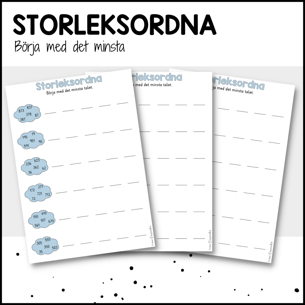 Storleksordna