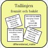 Tallinjen - hoppa 10 och 20 framåt och bakåt